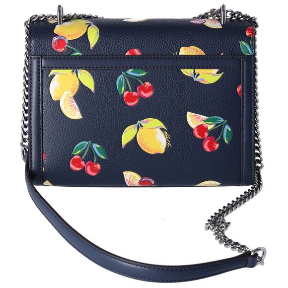 Michael Kors Whitney Medium Sequined Shoulder Bag - Fruit Print - Picture 3 of 7